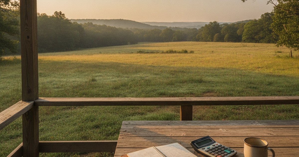 Is there interest on owner financed land? The real math